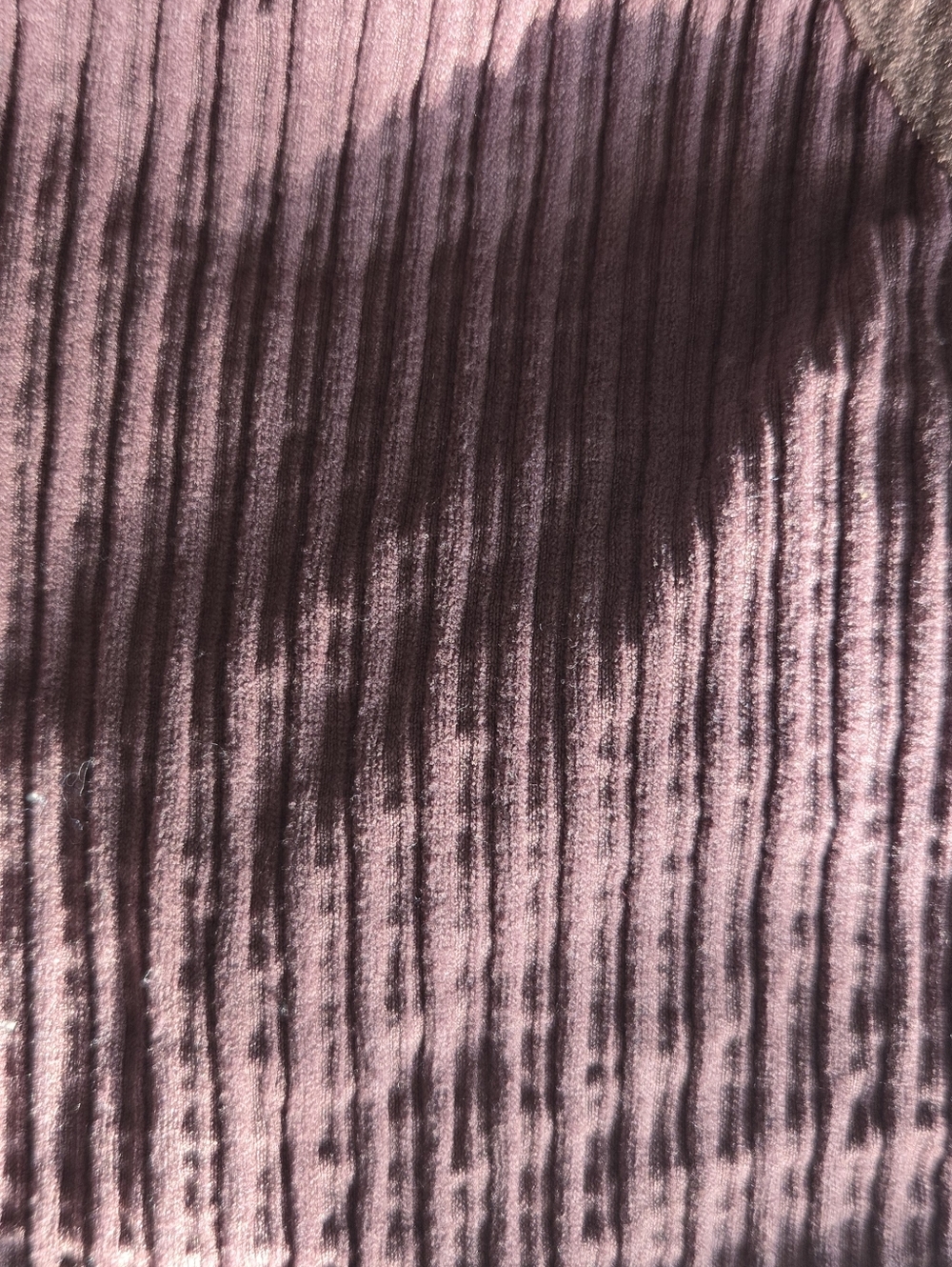 colsie ribbed lounge bralette | size large | mauve minimal soft bra - Picture 3 of 5